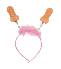 Haarreif mit zwei 25-cm-Penissen