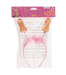 Haarreif mit zwei 25-cm-Penissen