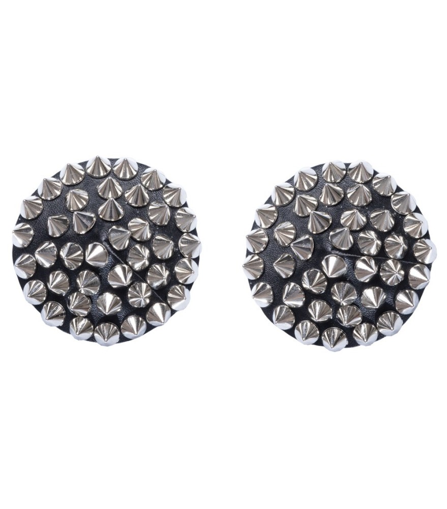 Nippelsticker „Spikes“ aus Lederimitat