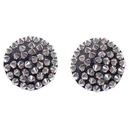 Nippelsticker „Spikes“ aus Lederimitat