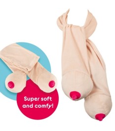 Hausschuhe „Plüschbusen“, passend von Gr. 42-45