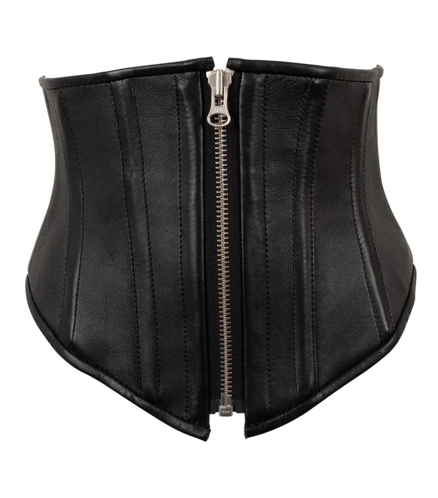 Taillenmieder aus Lammnappa-Leder