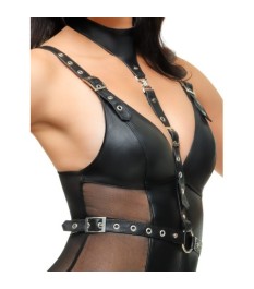 Body aus weichem Lammnappa mit Riemen