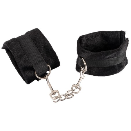 Handfesseln aus Plüsch