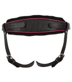 Strap-on-Harness aus Leder, po-frei
