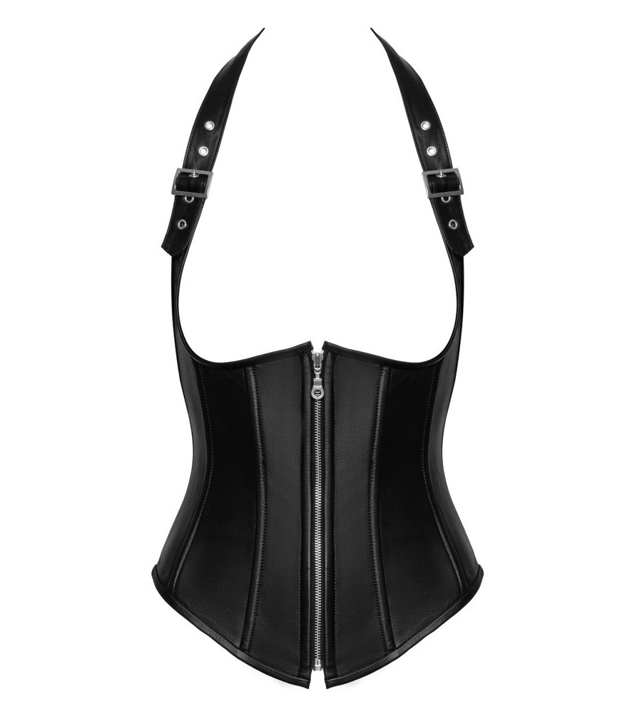 Taillen-Corsage aus weichem Leder (Lamm)