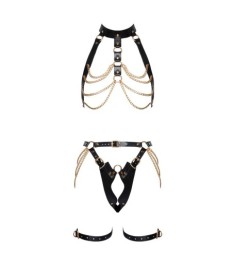 Harness-Set aus Leder