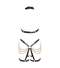 Harness-Set aus Leder