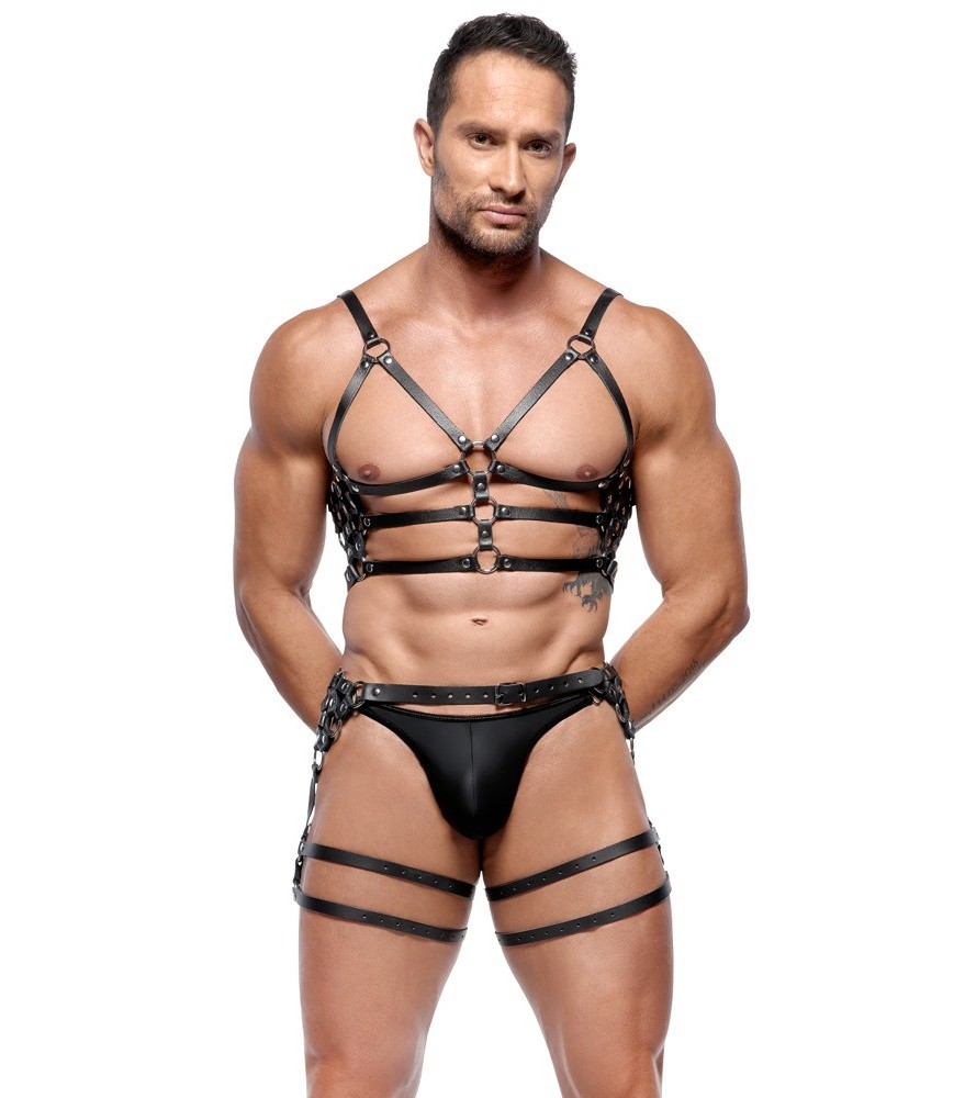 Body aus weichem Lammnappa mit Riemen