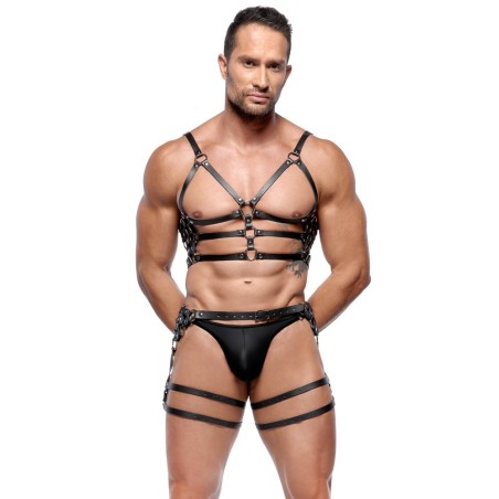 Body aus weichem Lammnappa mit Riemen