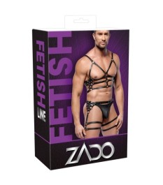 Brust-Harness plus Hüft-Harness aus Leder