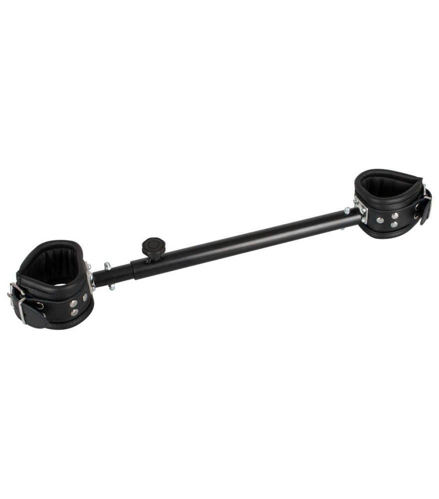 Spreizstange mit Fußfesseln aus Leder