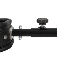 Corsage aus Lammnappa-Leder, mit Steppung und Schnürung