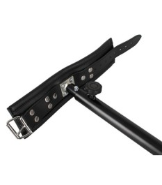 Corsage aus Lammnappa-Leder, mit Steppung und Schnürung