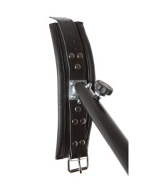 Spreizstange aus Metall mit Leder-Fesseln, alles verstellbar