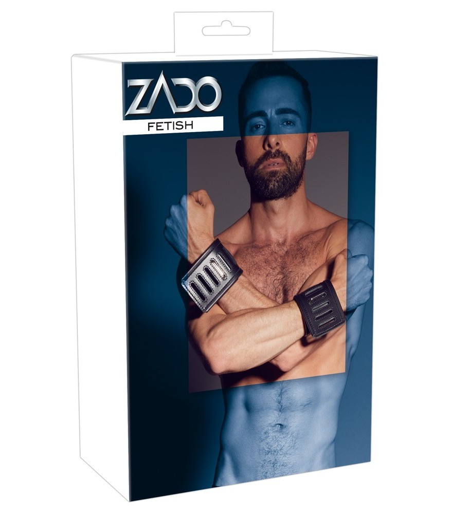 Leder-Strapshemd mit Powernet-Einsätzen