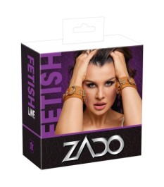 Handfesseln aus Leder im Naturlook