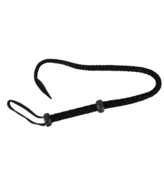 Peitsche mit einem Riemen aus Leder