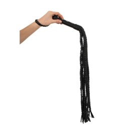 Peitsche „CatONine“ aus Leder, 70 cm