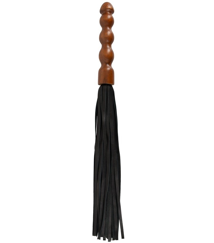Flogger „Wood“ aus Holz und Leder