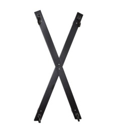 Halsfessel aus Leder, leicht gepolstert, verstellbar