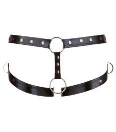 Bettfessel-Set mit Hand- und Fußfesseln aus Leder