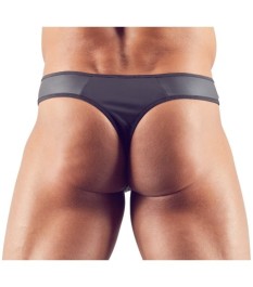 String mit strassverziertem Reißverschluss