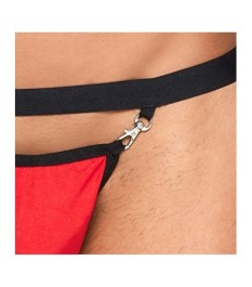 String mit aufklappbarer Front