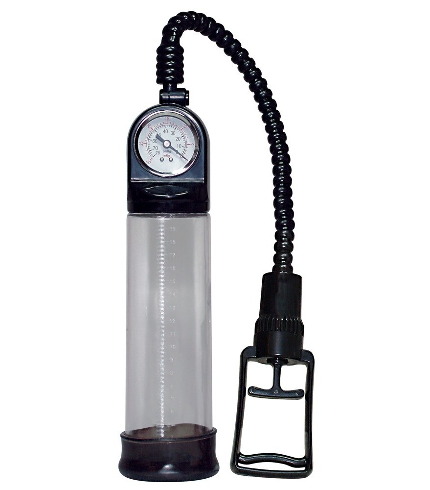 Penispumpe „Penis Pump Deluxe“ mit Druckanzeiger