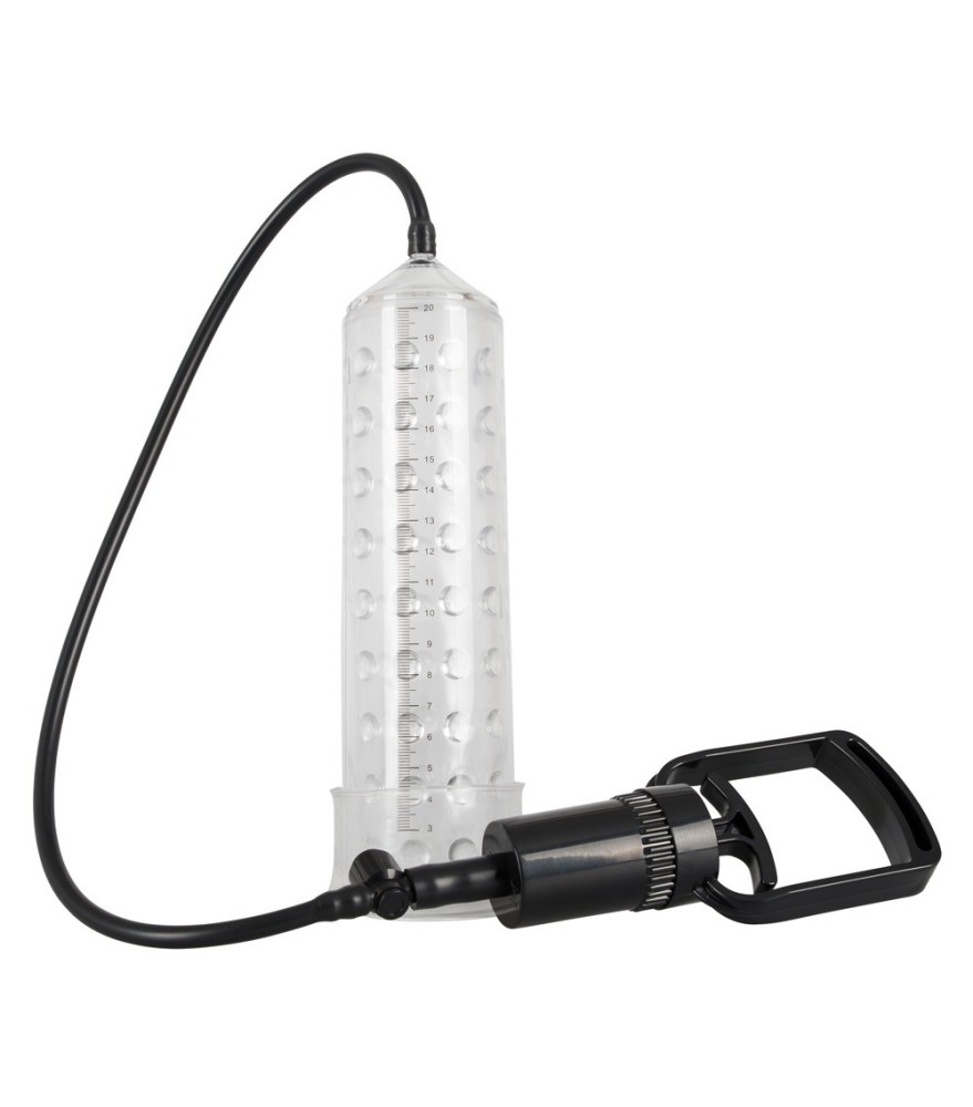 Penispumpe mit Zweifinger-Pumpgriff