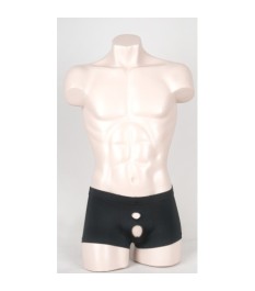 Showmaster mit Öffnungen für Penis und Hoden