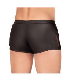 Pants im trendigen Mattlook mit Netz-Einsätzen