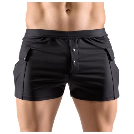 Shorts im Worker-Style mit Taschen und Druckknopfleiste vorn