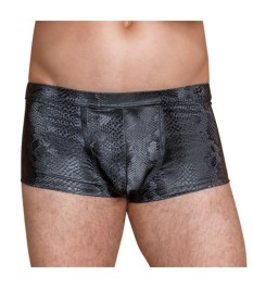 Pants in mattglänzender Schlangenhaut-Optik