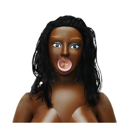 Liebespuppe „Tyra“ mit 3D-Gesicht und langen Haaren