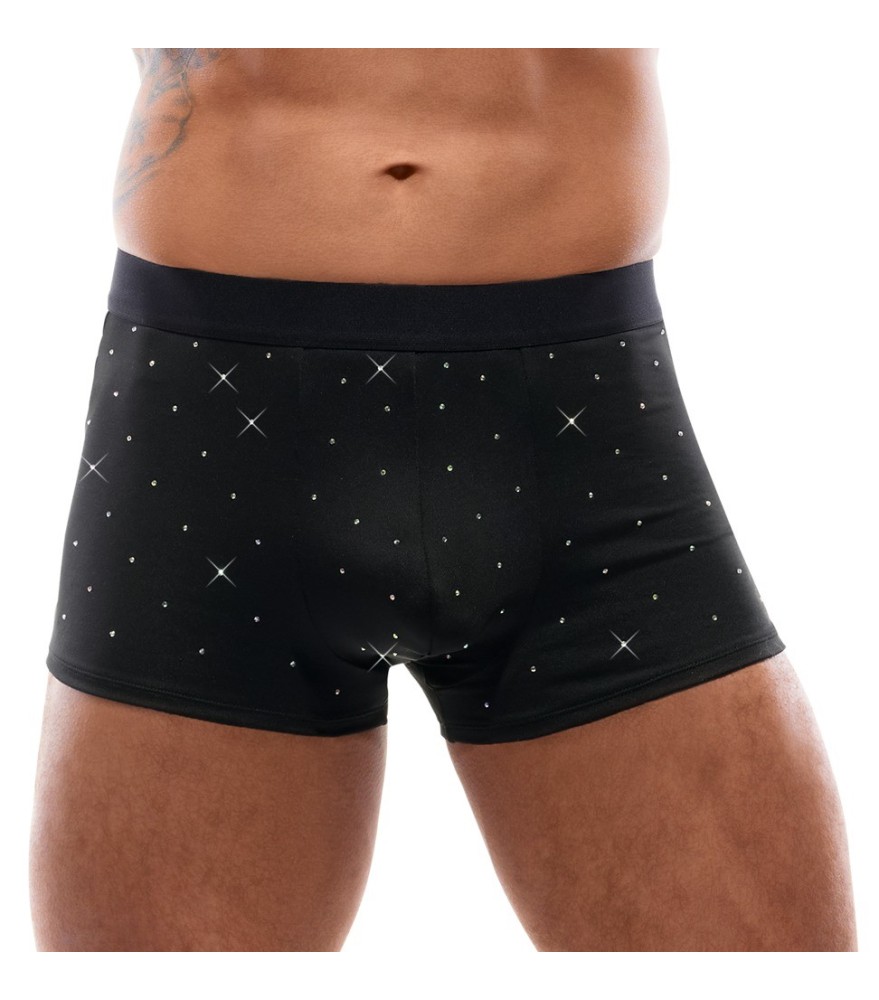 Pants mit schillernden Strass-Steinchen vorne