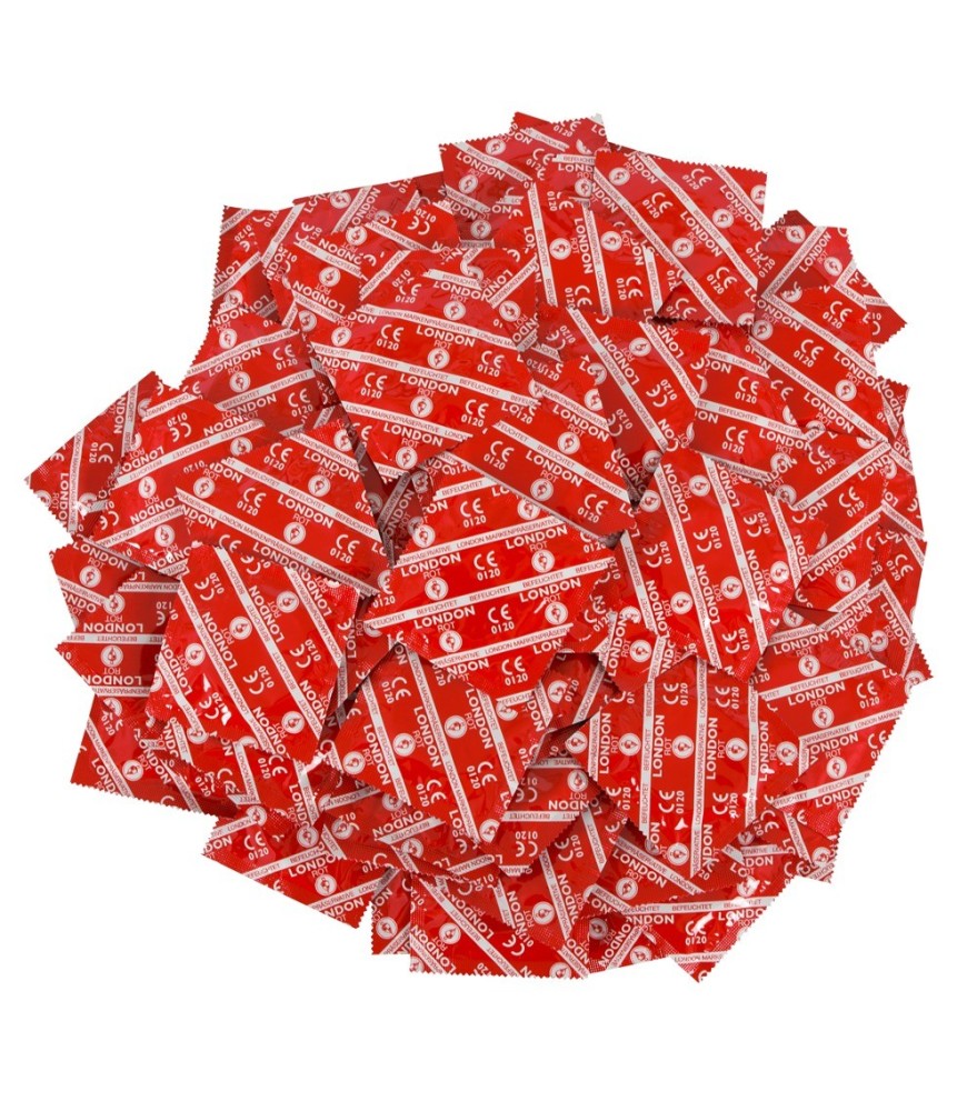 Kondome „London Rot“