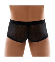 Pants im trendigen Mattlook mit Netz-Einsätzen