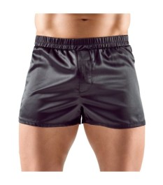 Satin-Pants mit Eingriff vorne