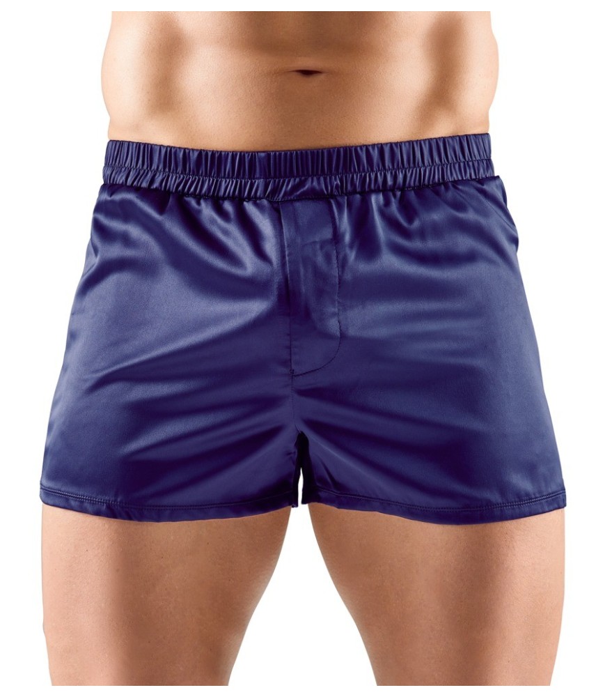 Satin-Pants mit Eingriff vorne