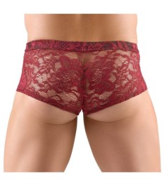 Spitzen-Pants in edlem Dunkelrot