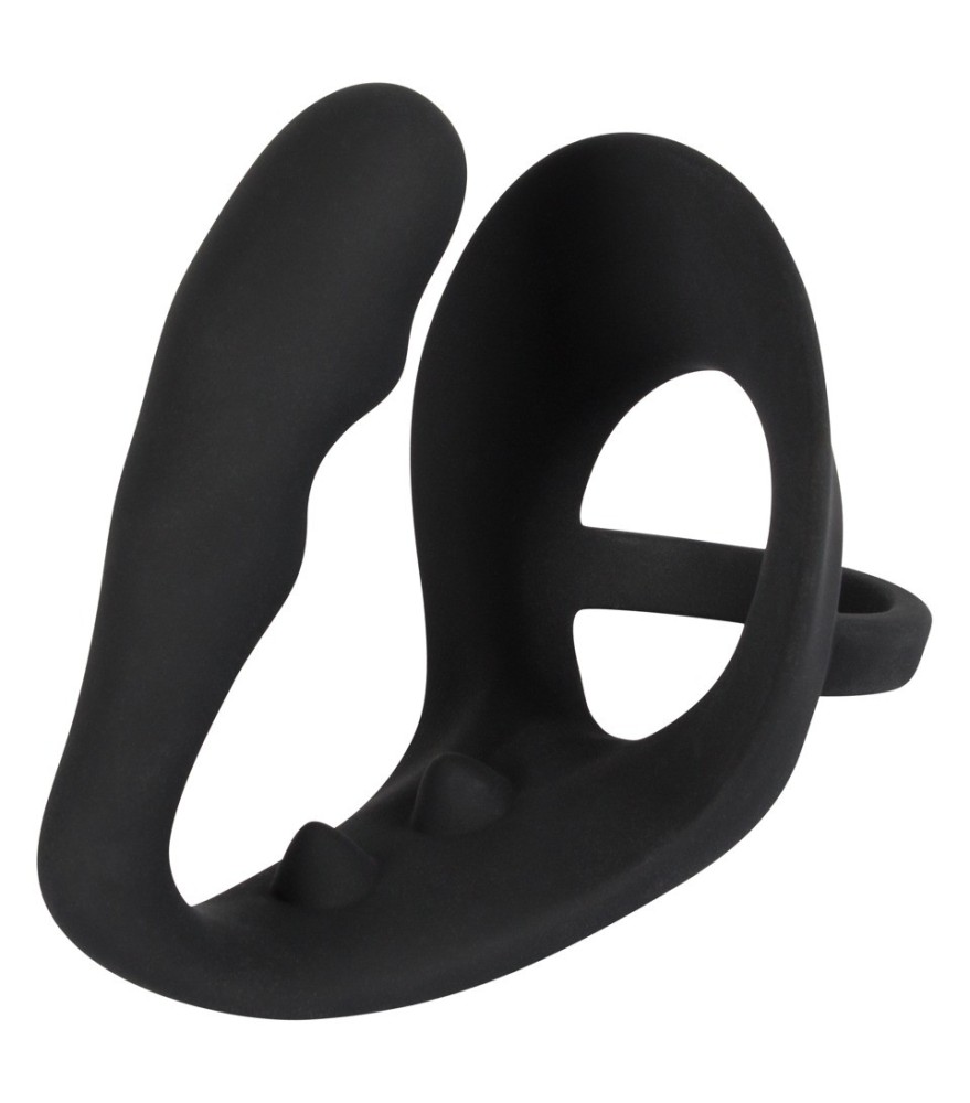 Penis-/Hodenring „Ring & plug“ mit Analplug