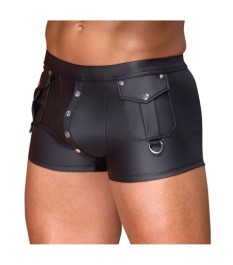 Pants im Mattlook mit auffälligem roten Reißverschluss