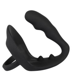 Penis-/Hodenring „Ring & plug“ mit Analplug