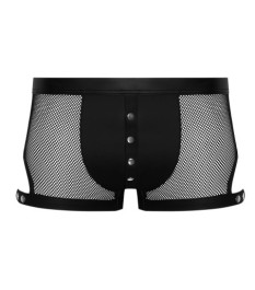 Netz-Pants mit Mattlook-Details