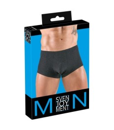 Pants aus feinem Powernet mit Paradies-Samtflockprint