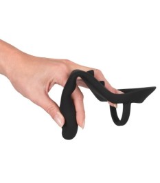 Penis-/Hodenring „Ring & plug“ mit Analplug