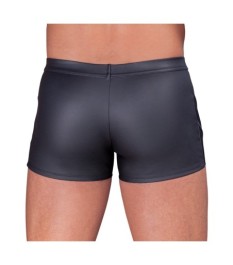 Pants im stylischen Material-Mix