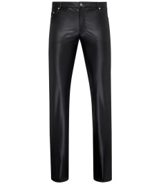 Netz-Pants mit Mattlook-Details