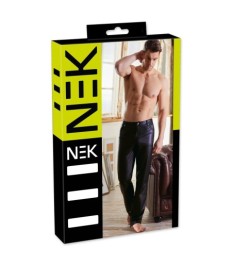 Netz-Pants mit Mattlook-Details
